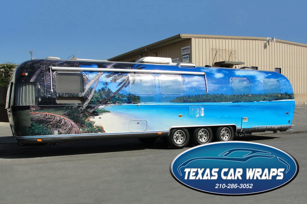 Airstream Trailer Wrap, San Antonio, Texas