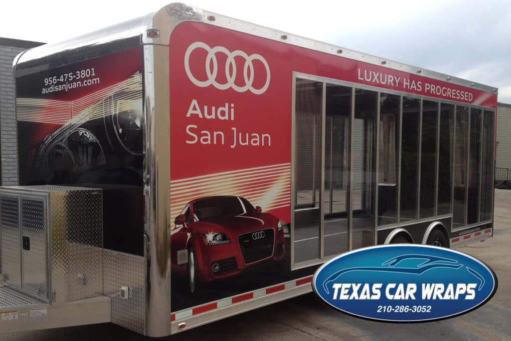 Audi San Juan Custom Trailer Wrap