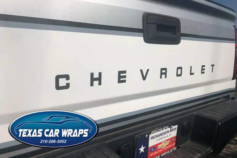 Chevy Big 10 Wrap, Texas Car Wraps